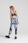 Navy Blue Leaves