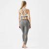 CHICMODA Yoga Pants Woman's Sport Ankle Leggings Zipper Pocket