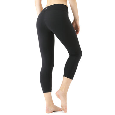 CHICMODA Slimming Yoga Capris with Hidden Pocket